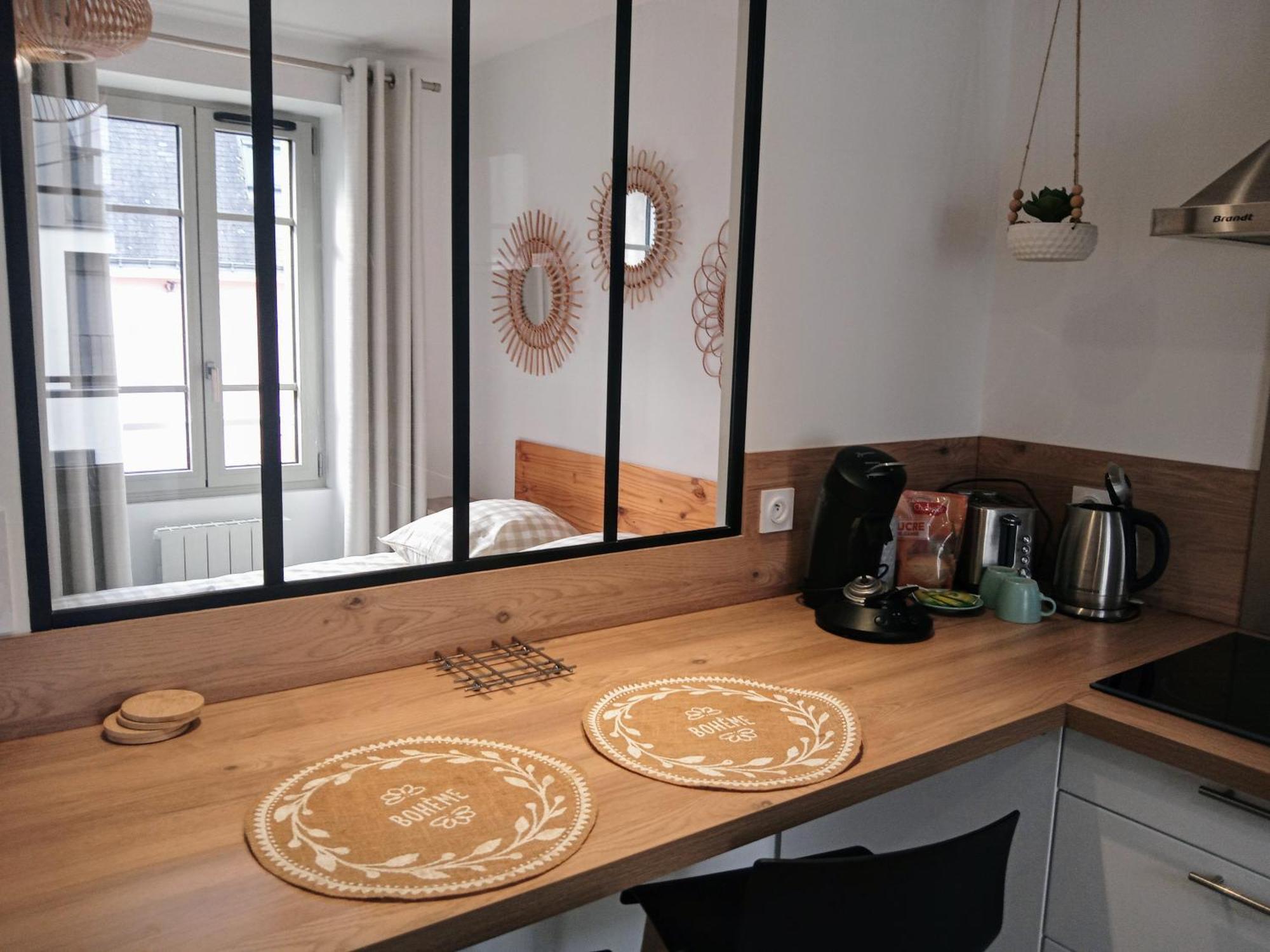 Les Studios De La Gare Linge Cafe The Inclus Wifi Vannes Esterno foto