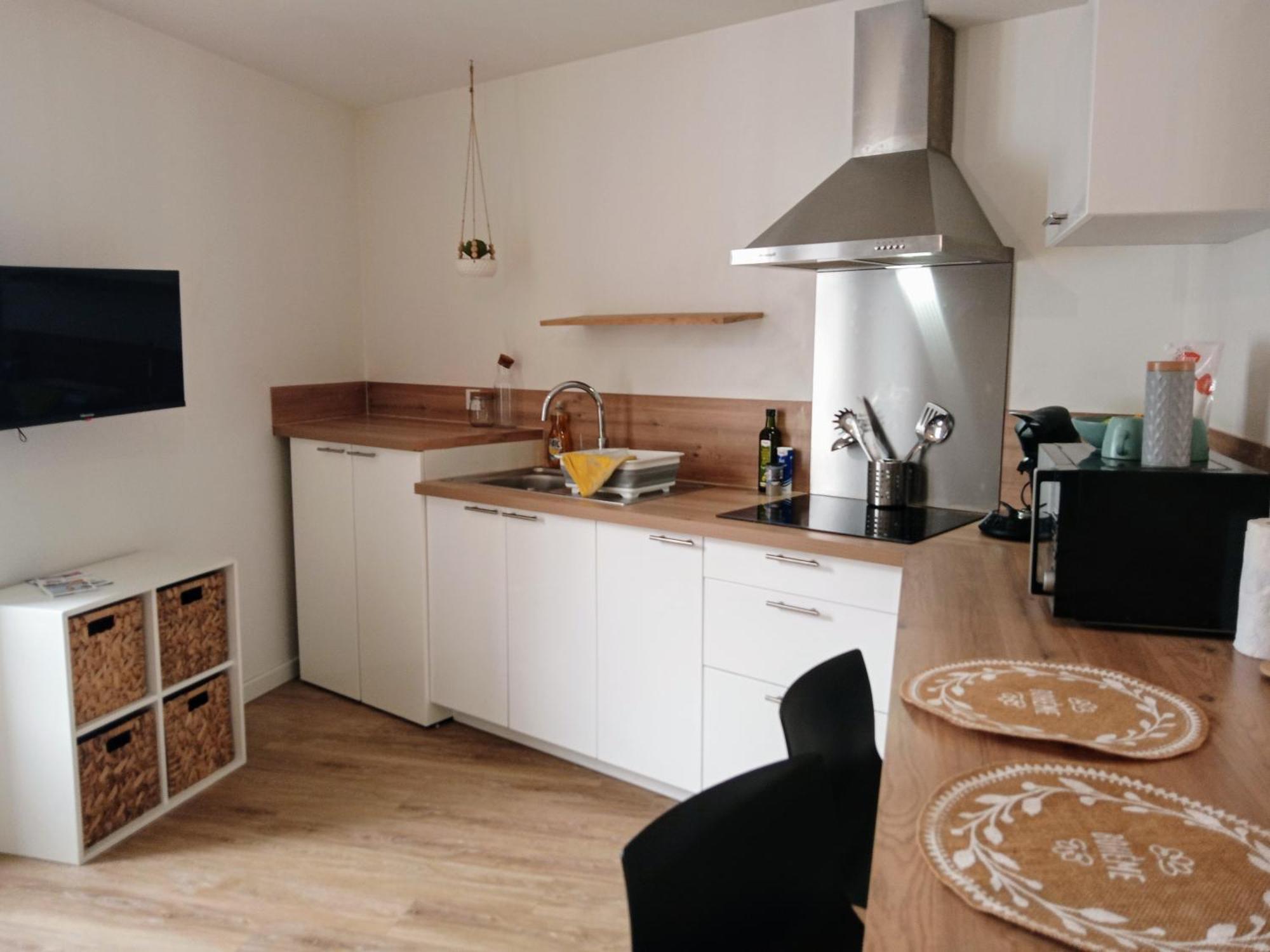 Les Studios De La Gare Linge Cafe The Inclus Wifi Vannes Esterno foto